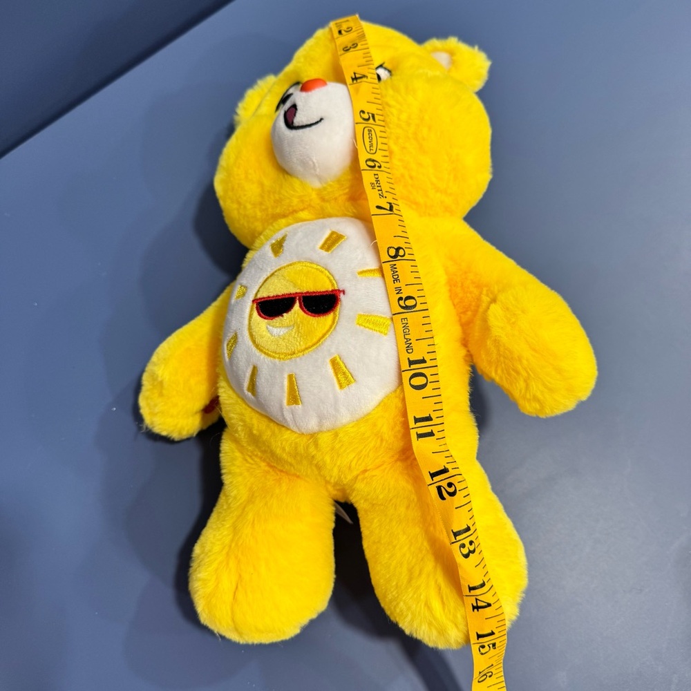 Care Bears Funshine yellow Plush Bear Toy - Picture 8 of 8